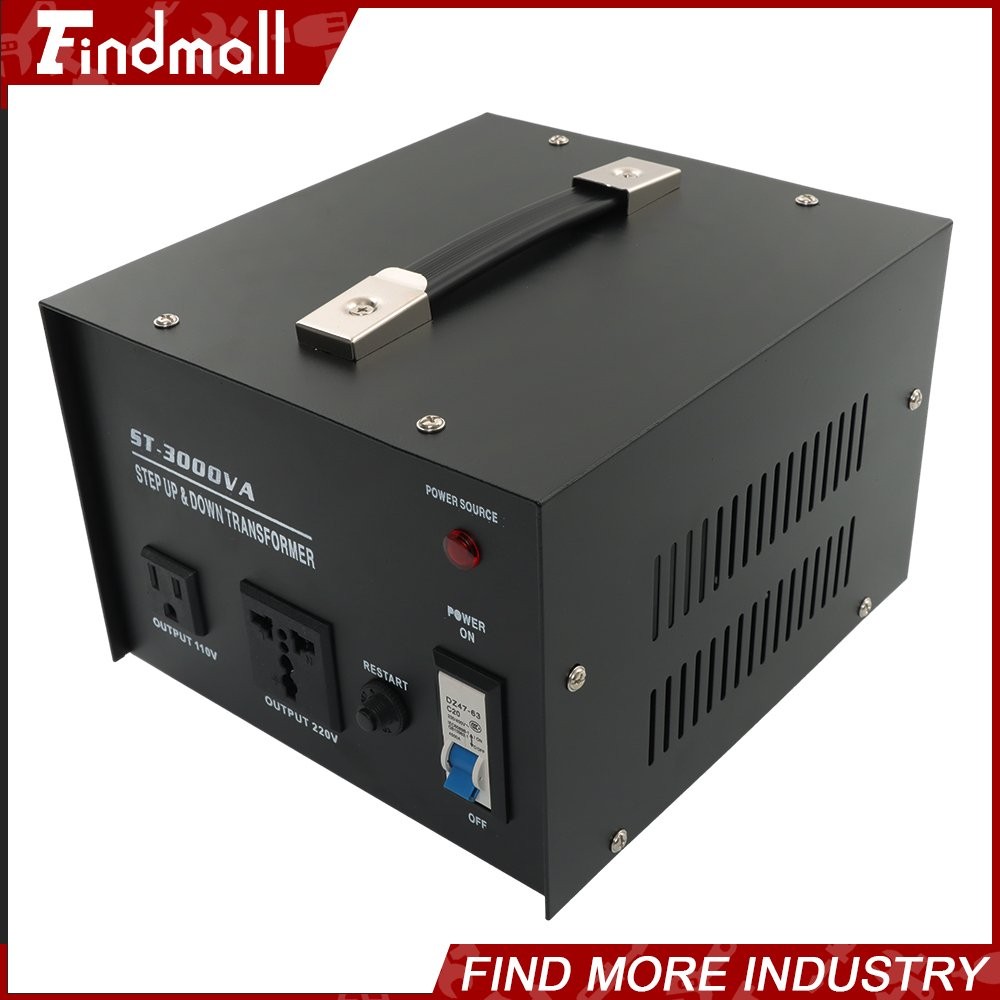 Findmall 3000W Step Up/Down Voltage Converter Transformer 110V-220V/220V-110V