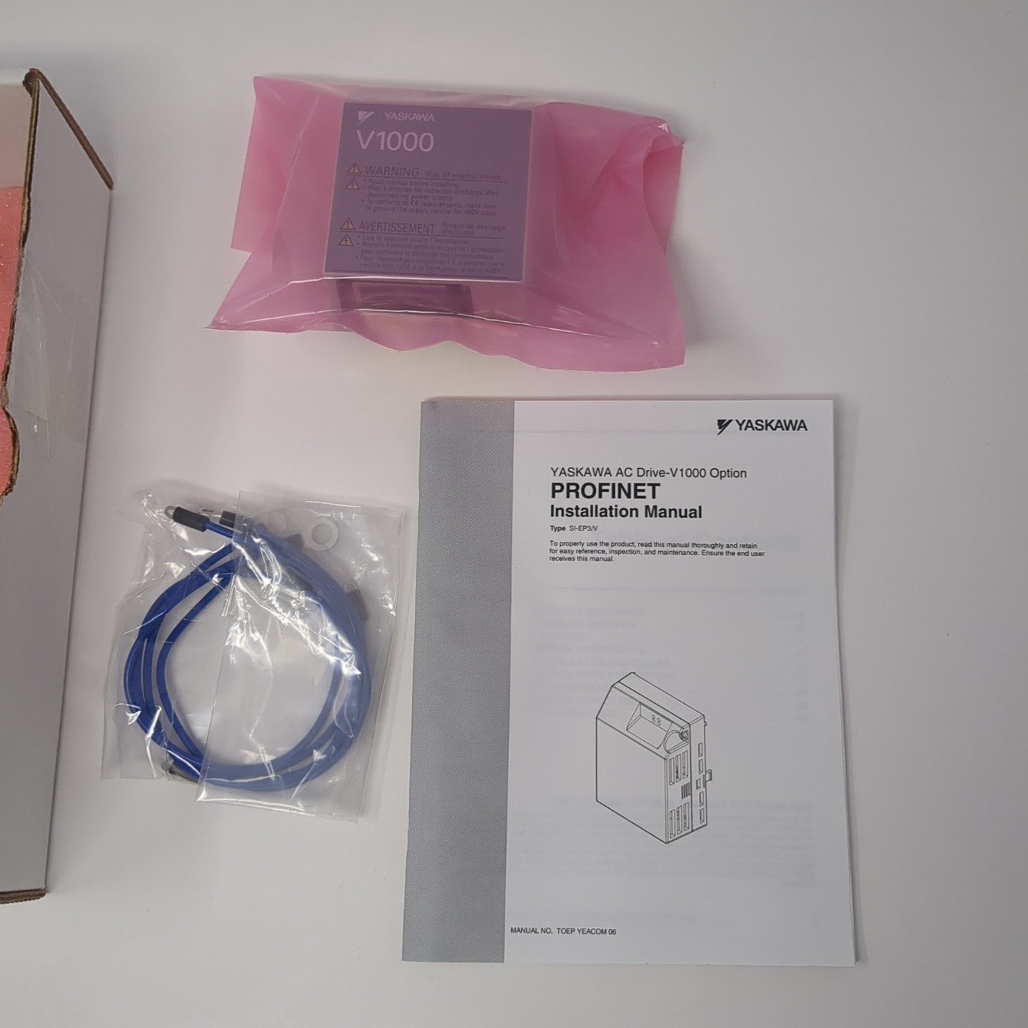 Yaskawa SI-EP3/V, V1000 Profinet Option, Network Card NEW