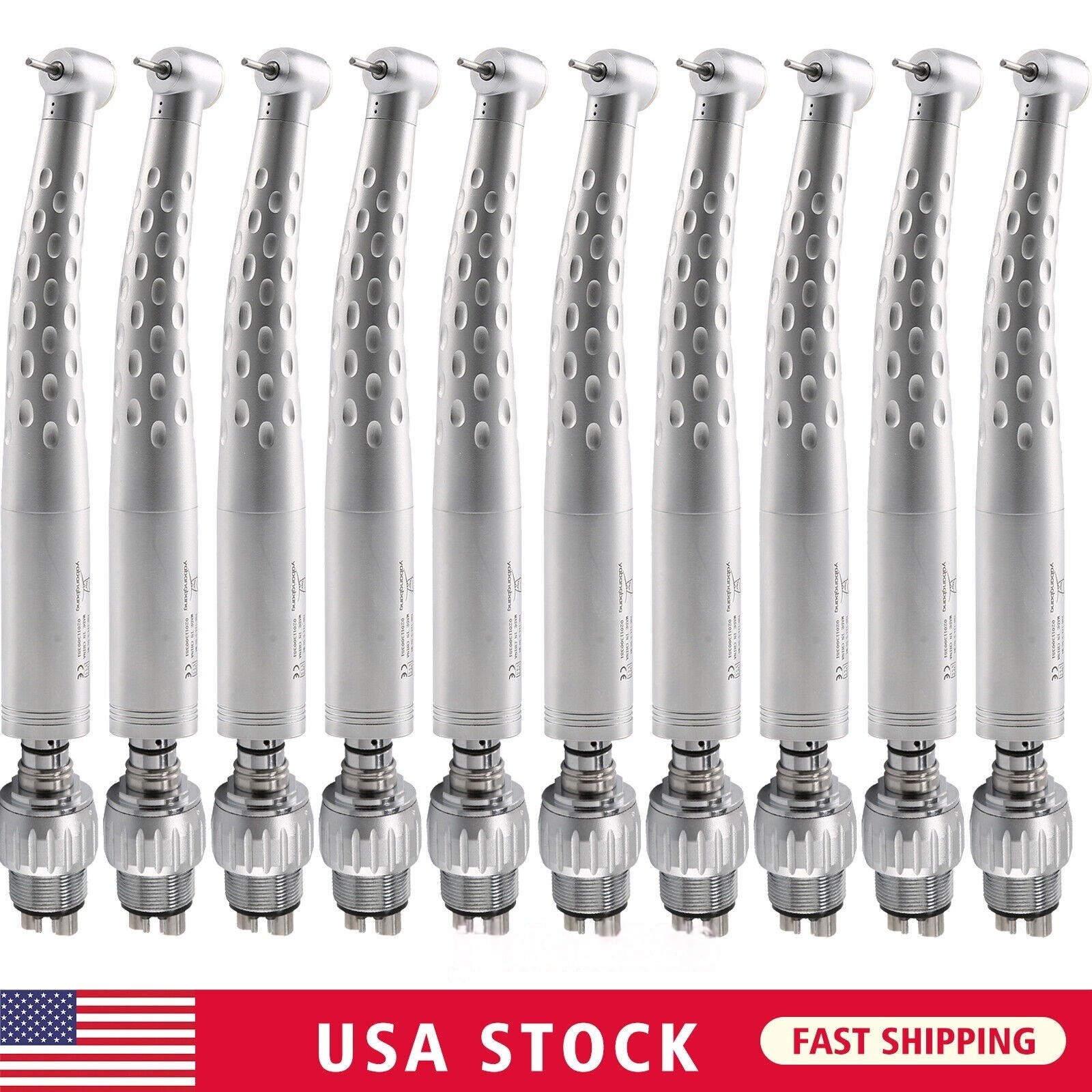 KaV Style Dental High Speed Handpiece with 4 Hole Quick Coupler 360° Swivel