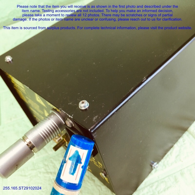 HiTek Power IP100/502/07 A1025900, ION PUMP SUPPLY as photos, SN:9577, FedExDHL