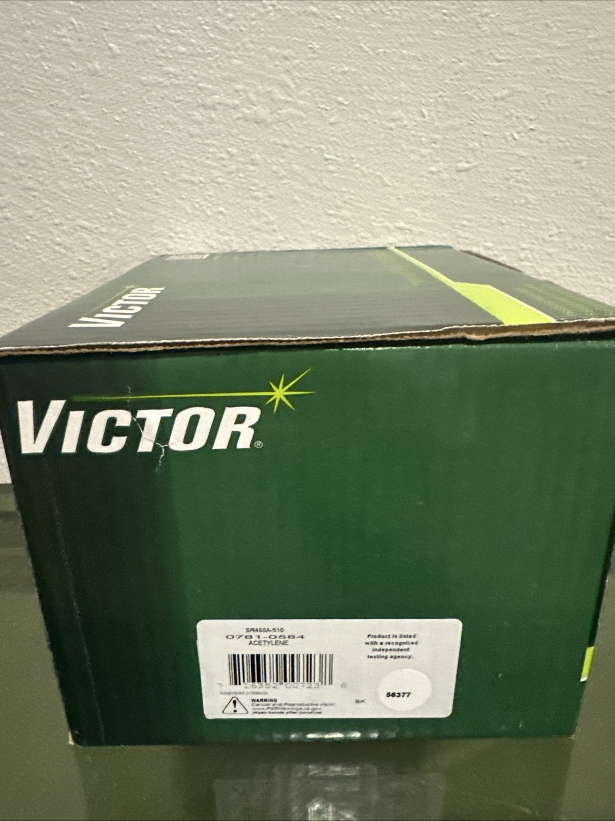 Victor Oxygen Regulator, Heavy Duty, SR450D-540, 0781-0527