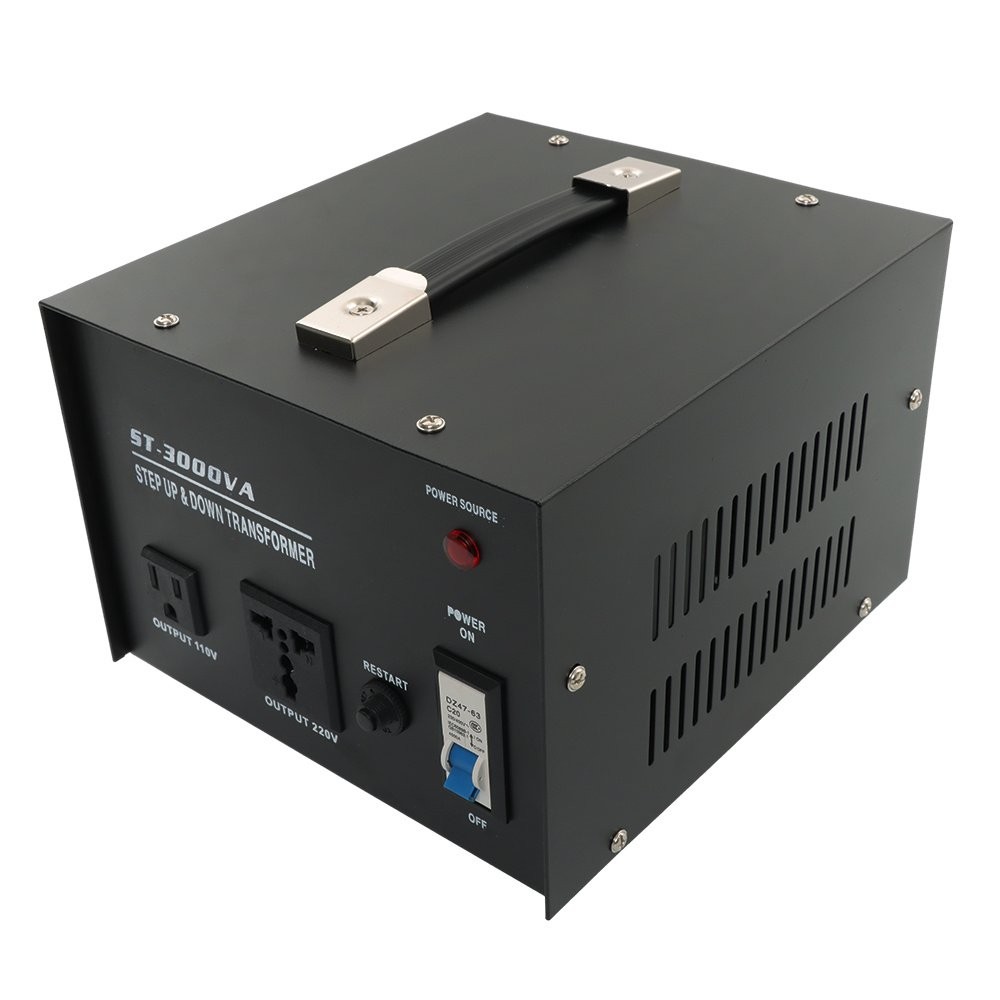 Step Up/Down 110V To 220V/220V To 110V Voltage Converter Transformer 3000 Watt