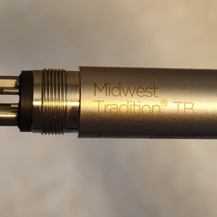 NEW – Dentsply Sirona – Midwest Tradition TB 790344 – 4-Hole Fixed Backend