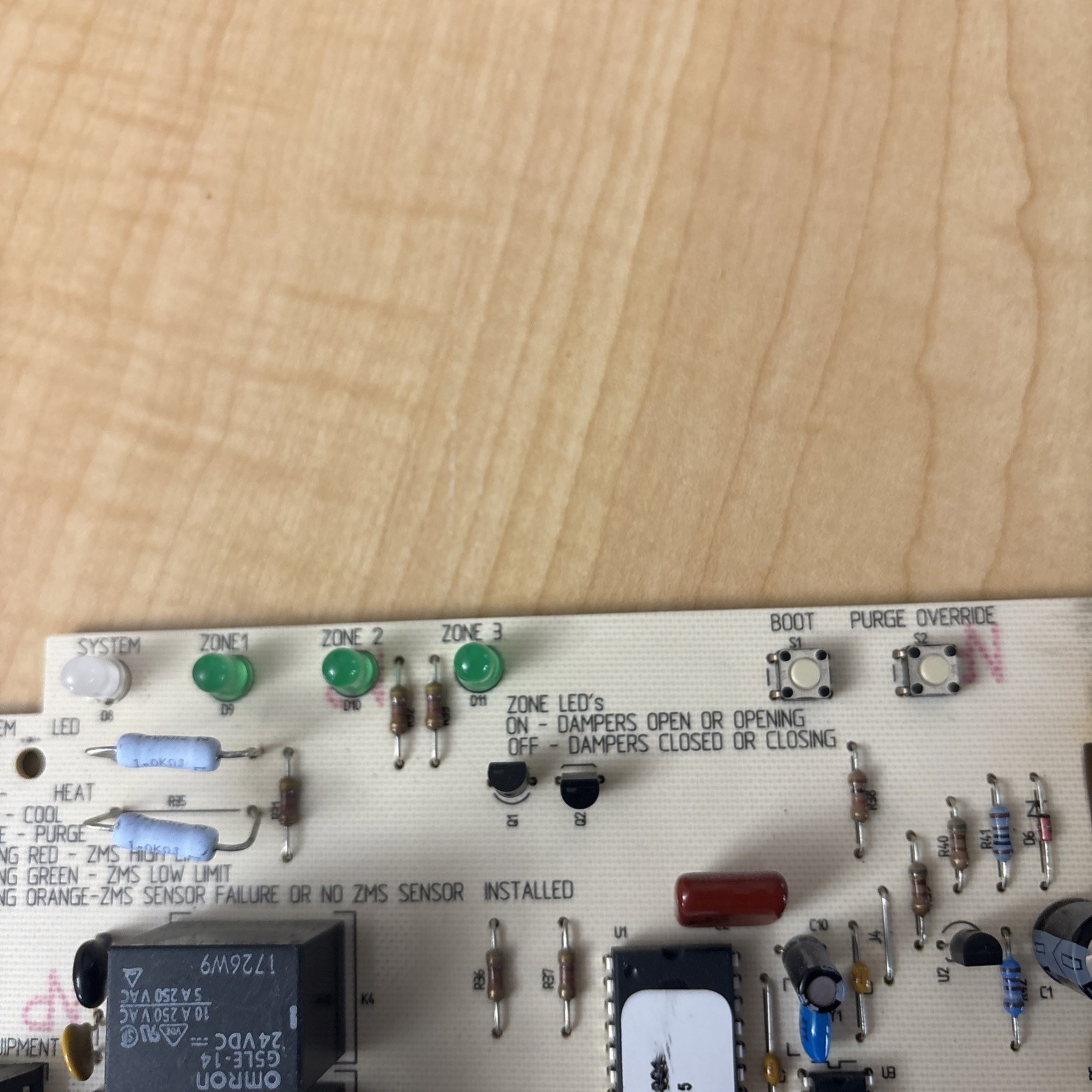 Honeywell 32003663-001 Electronic MiniZone 3-Zone Control Circuit Board EMM-3