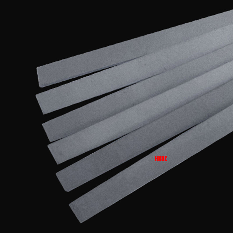 HRC89-93 Tungsten Steel Flat Bar Rod Strip Length 100mm Turning Tools T:2mm~12mm