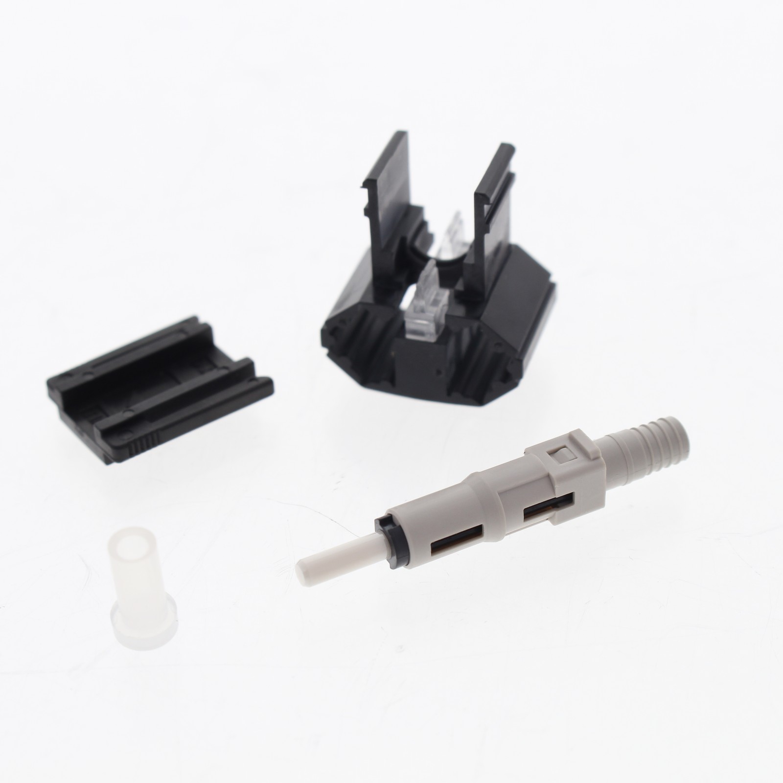 Leviton- BLACK Pre-Polished Fiber Cnnctr St. Single-Mode
