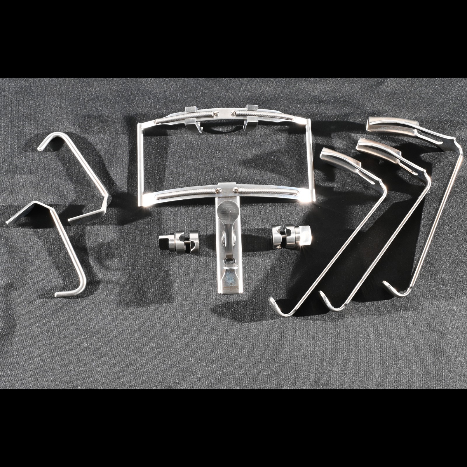 Integra Jarit Dingman Mouth Gag 450-090 w/ 3 Tongue Blades & Case