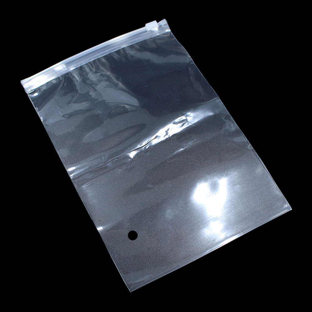 Clear Plastic Packaging Bag For Zip Transparent Resealable Lock Pouch Underwear