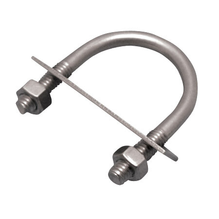 U-BOLT W/PLATE 304 STAINLESS STEEL 3/8″ X 1-3/4″ X 2.75″ (S0351-10032)