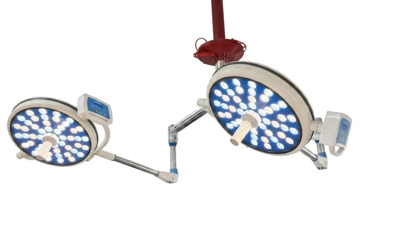 LED Lamp Satellite OT Room Light Surgical New Double Dome Operation Theater