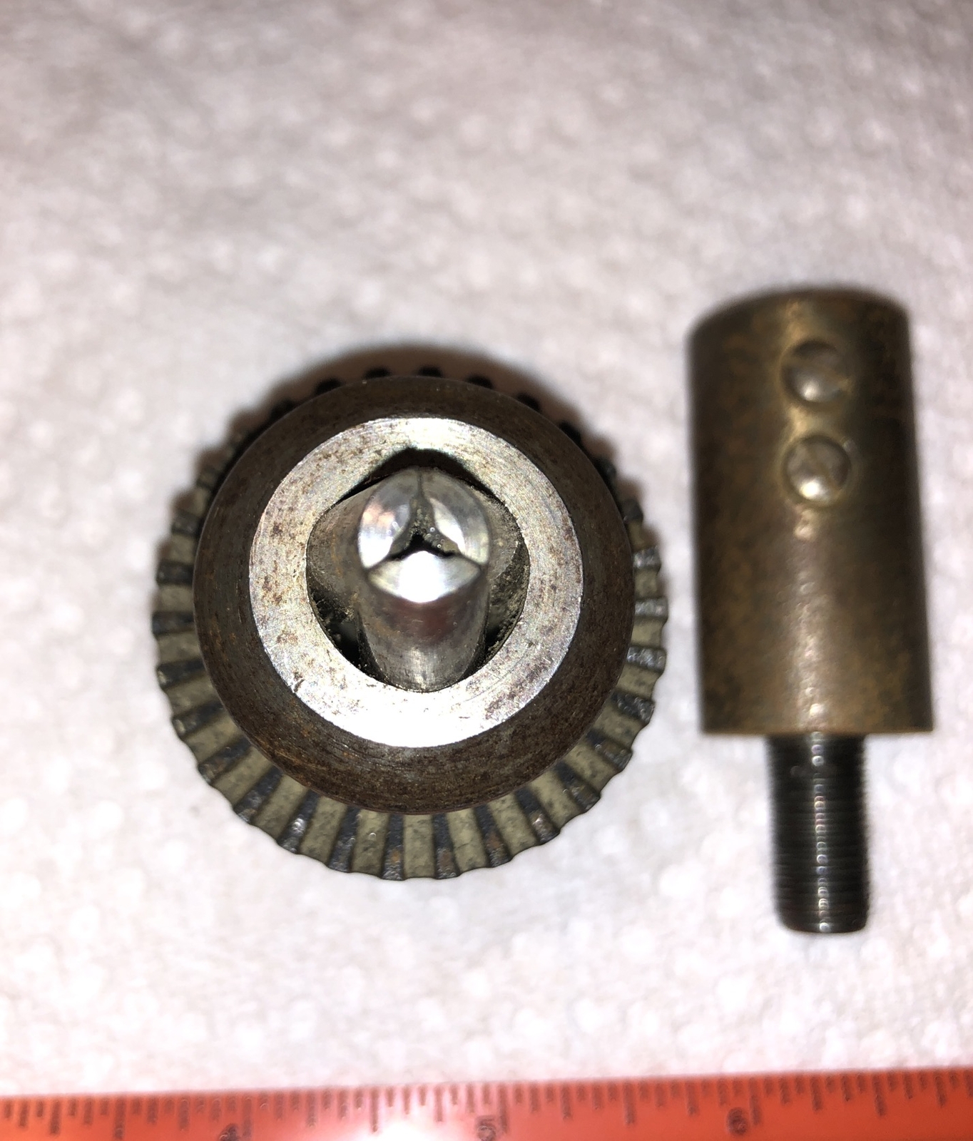 VTG Jacobs Drill Chuck Multi-Craft 5/64″ to 1/2″ or 2-13mm 3/8-24 Thread Adapter