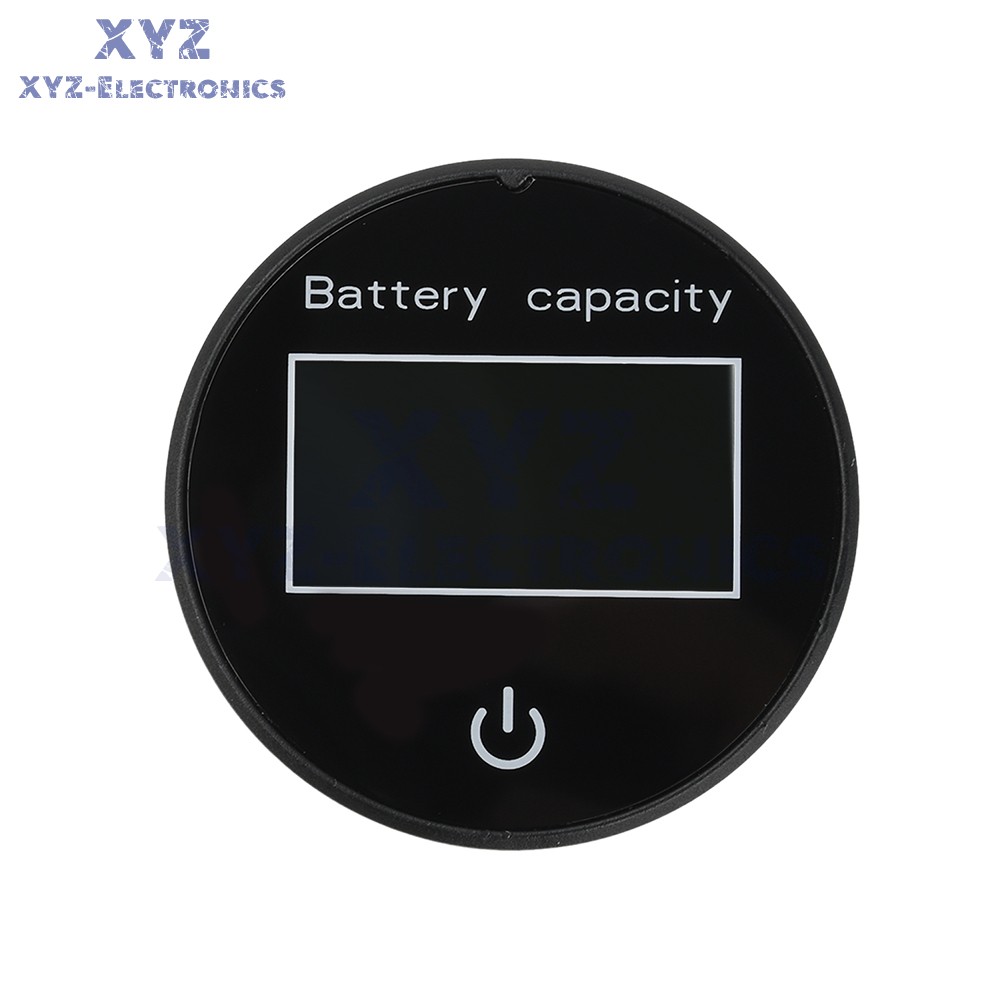 LCD Digital Battery Level Indicator Voltage Power Percentage Temperature Display