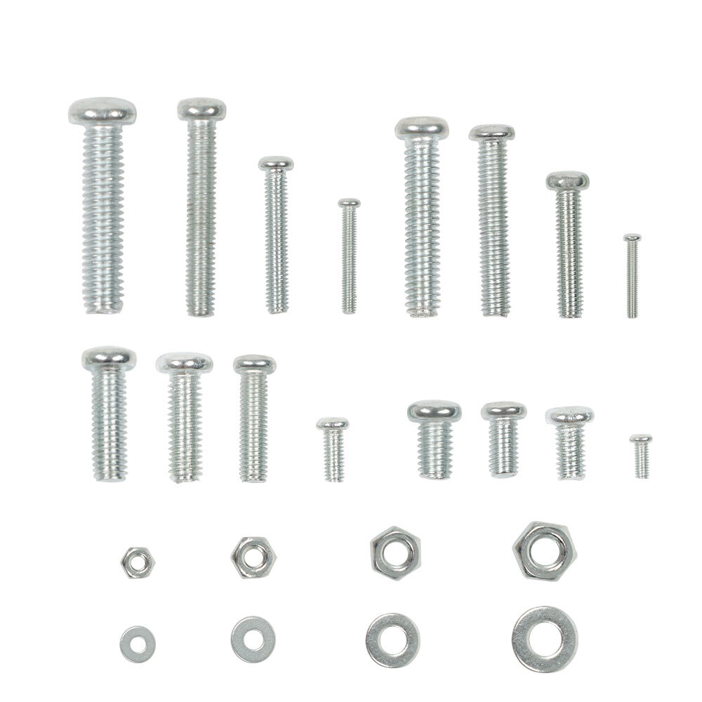 1080 Pcs Screws Bolts and Nuts Assortment Kit, Metric Machine Screws and Nuts