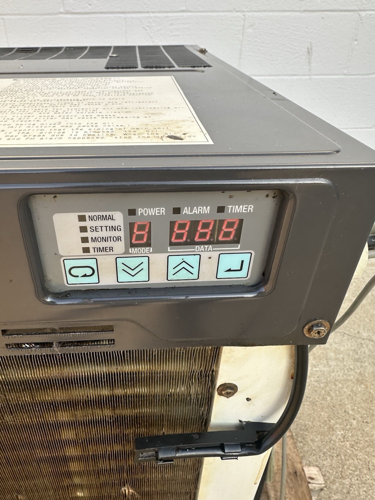 AKZ328-C-D193A Daikin Oil Cooling Unit FULLY TESTED MORI SEIKI
