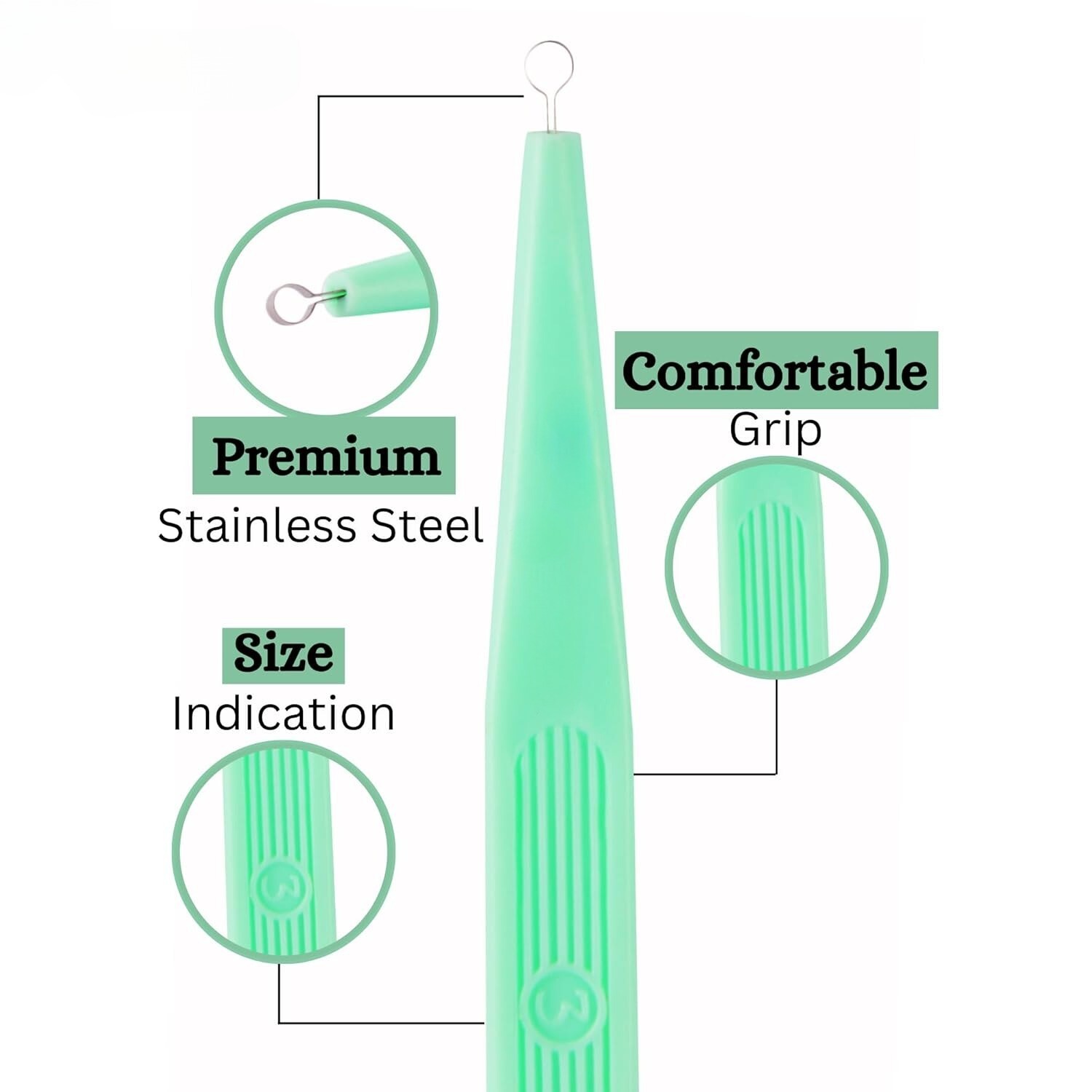 Sterile Disposable Dermal Curette 2.0 mm To 7.0 MM Acne Excision Tattoo Removal