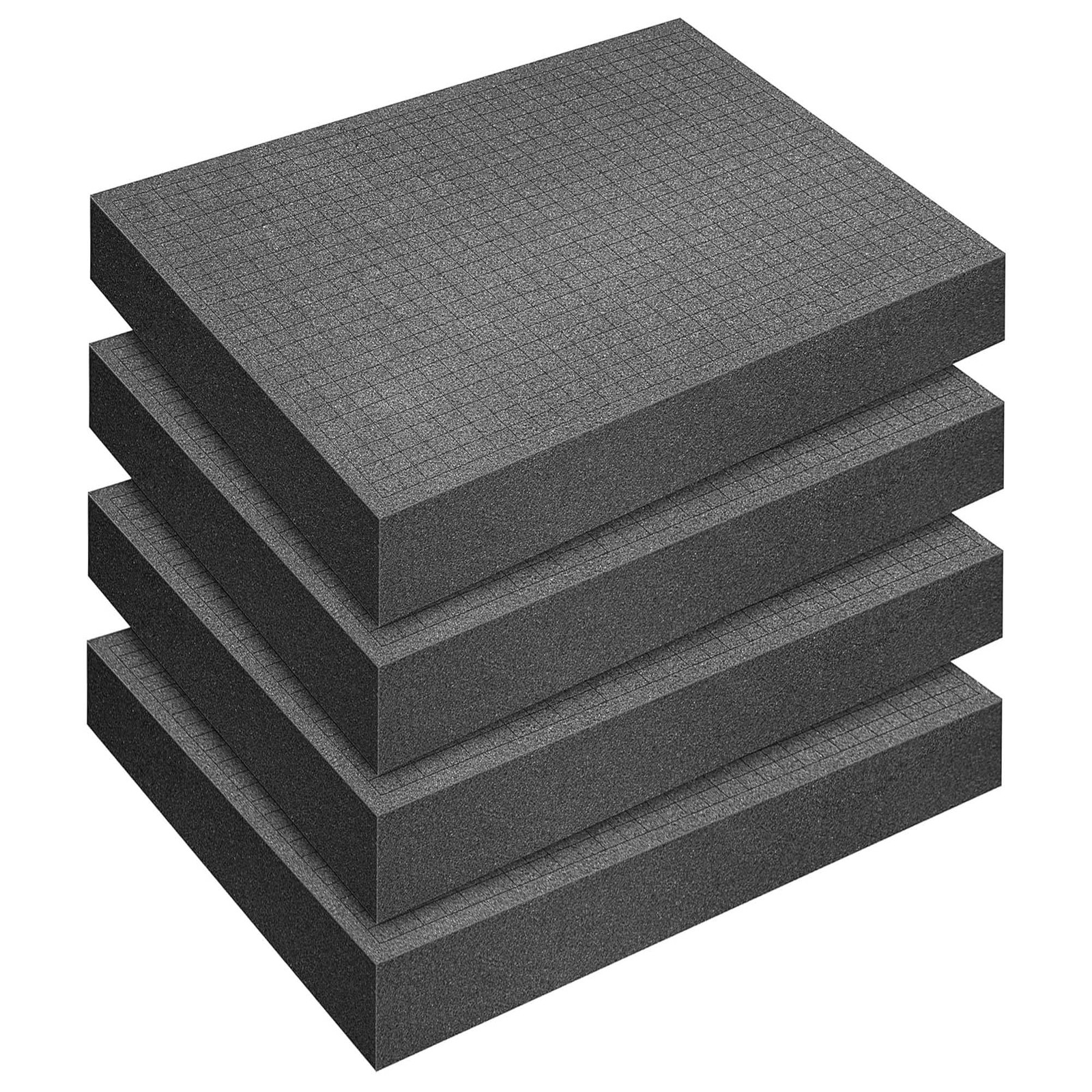 4 Pcs Pick and Pluck Foam 16 x 12 x 2 Inch Pick Apart Foam Insert Pluck Pre C…
