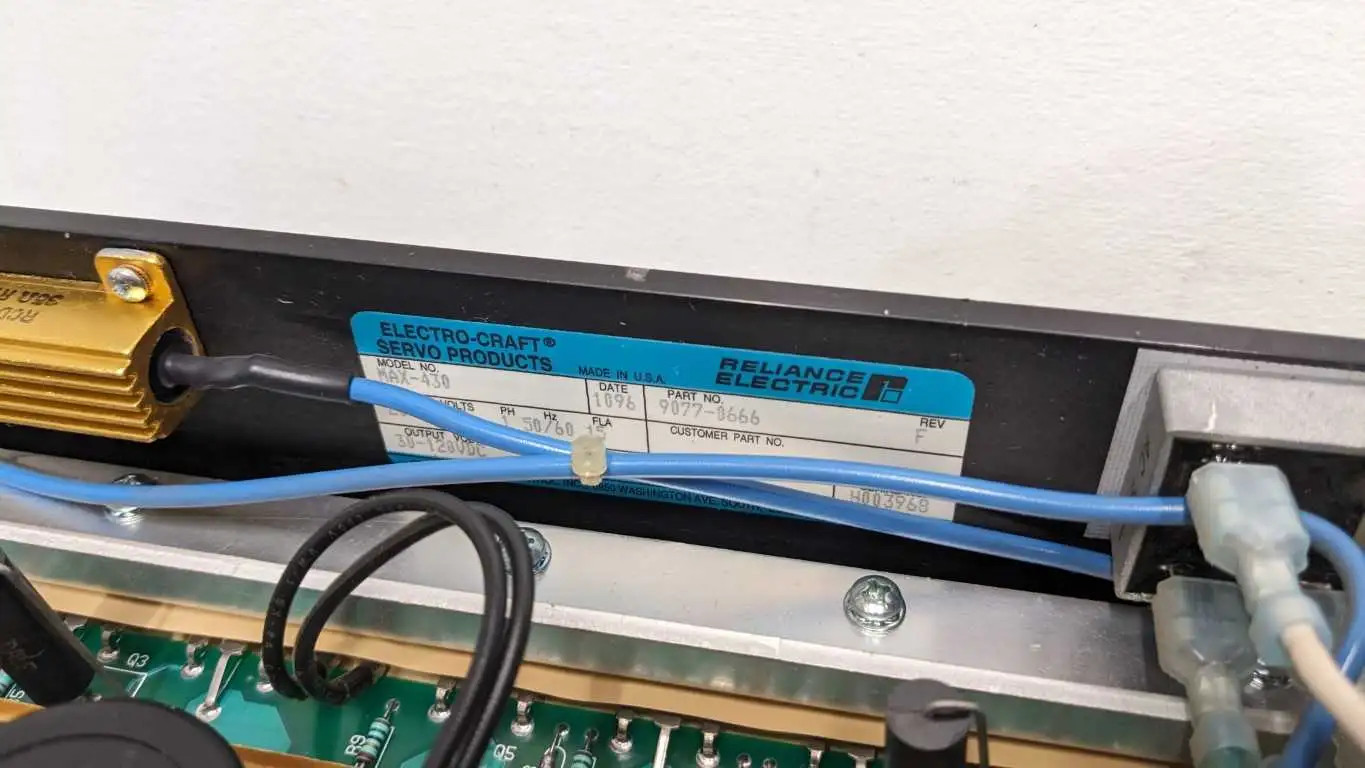 Electro-Craft MAX-430 Brush Servo Drive F 20-85VAC 15A to 30-120VDC 15A 30-Peak