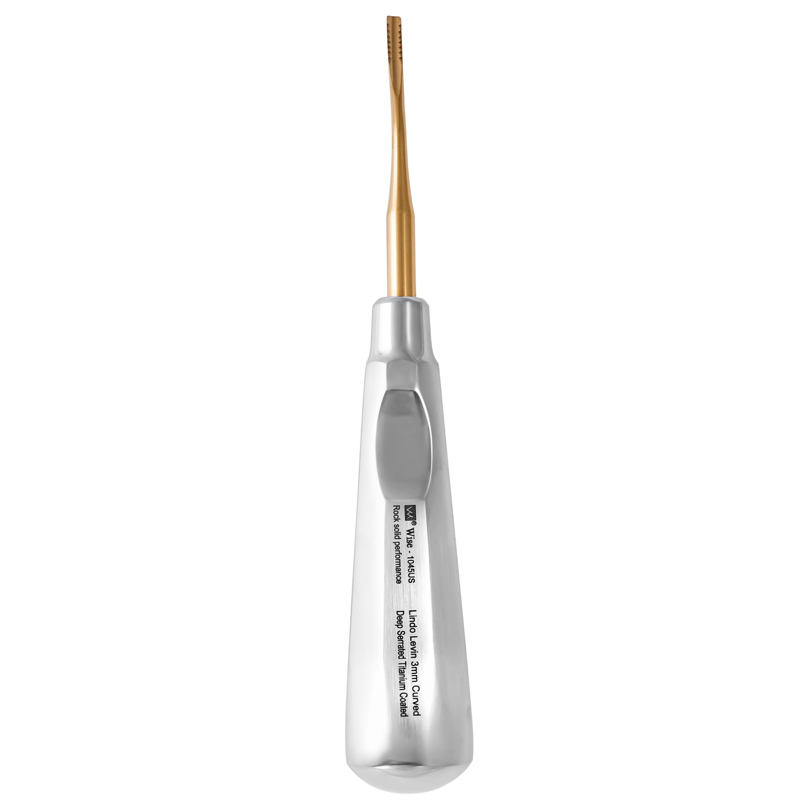 Atraumatic Lindo Levin Root Elevator 3mm Curved (Easy Extraction)