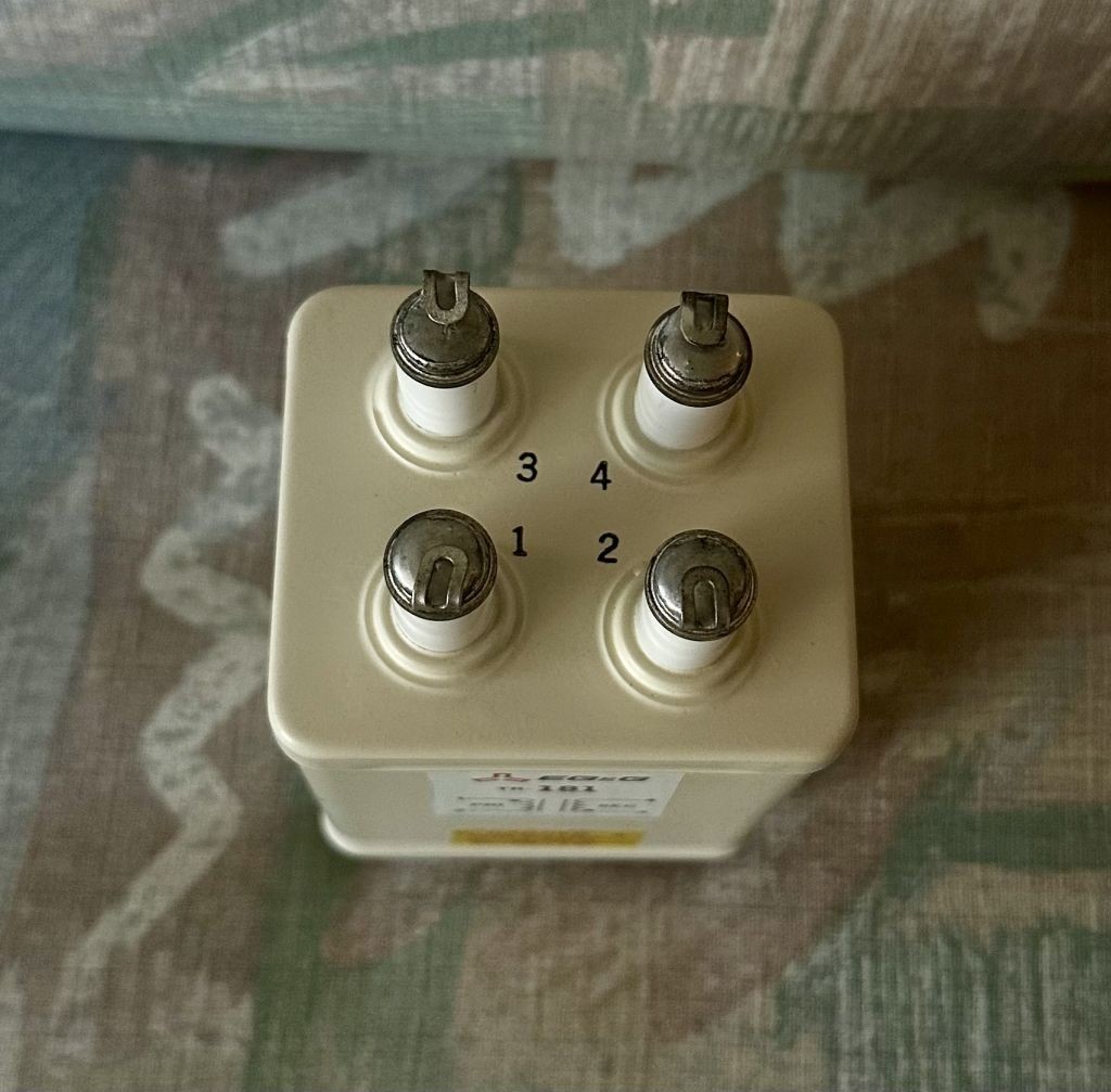 EG&G TR-181 High-Voltage Trigger Transformer