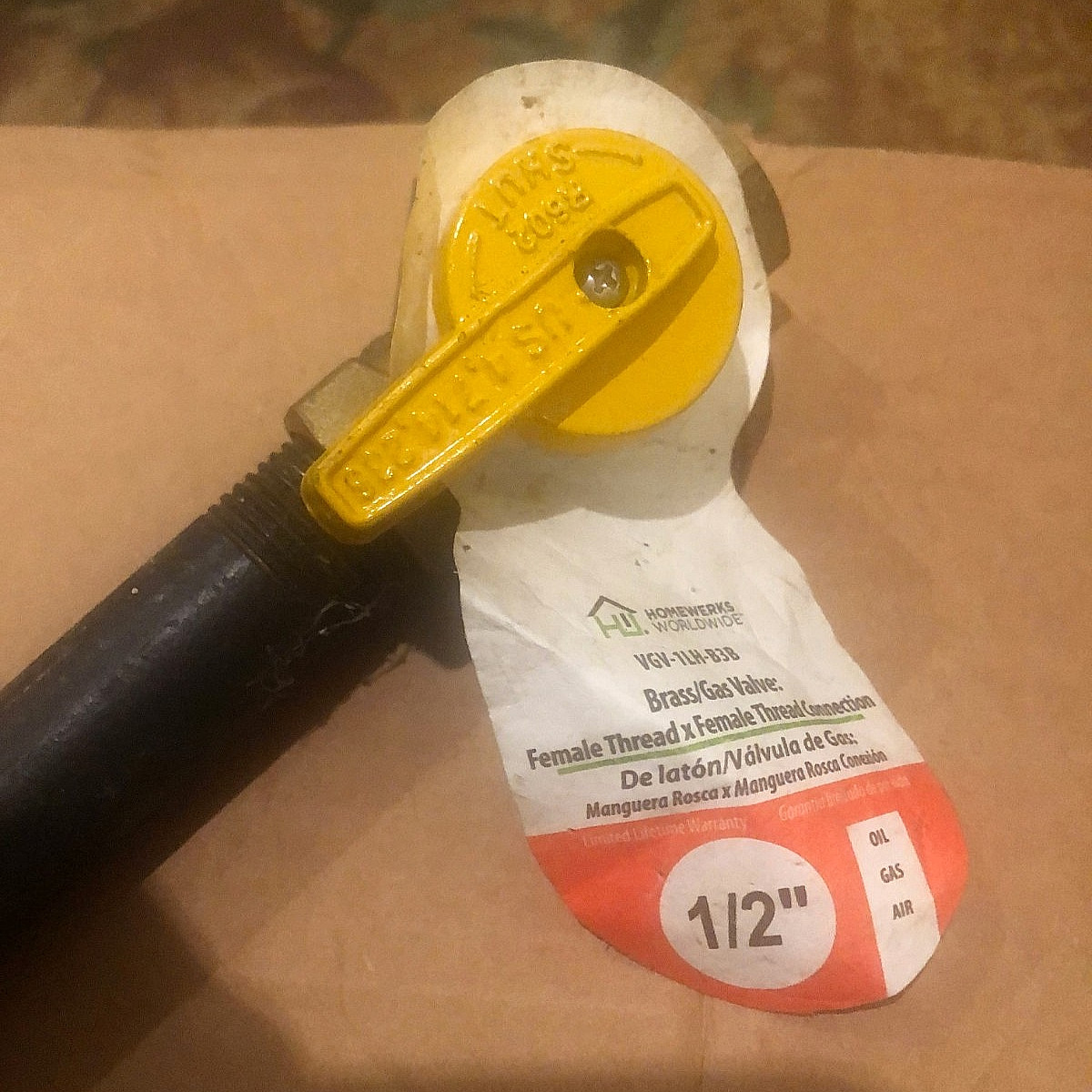 American Meter Co Gas Pressure Regulator 1813 C ORF 1/8 x 3/16 SPR 5.0-15.0 0436