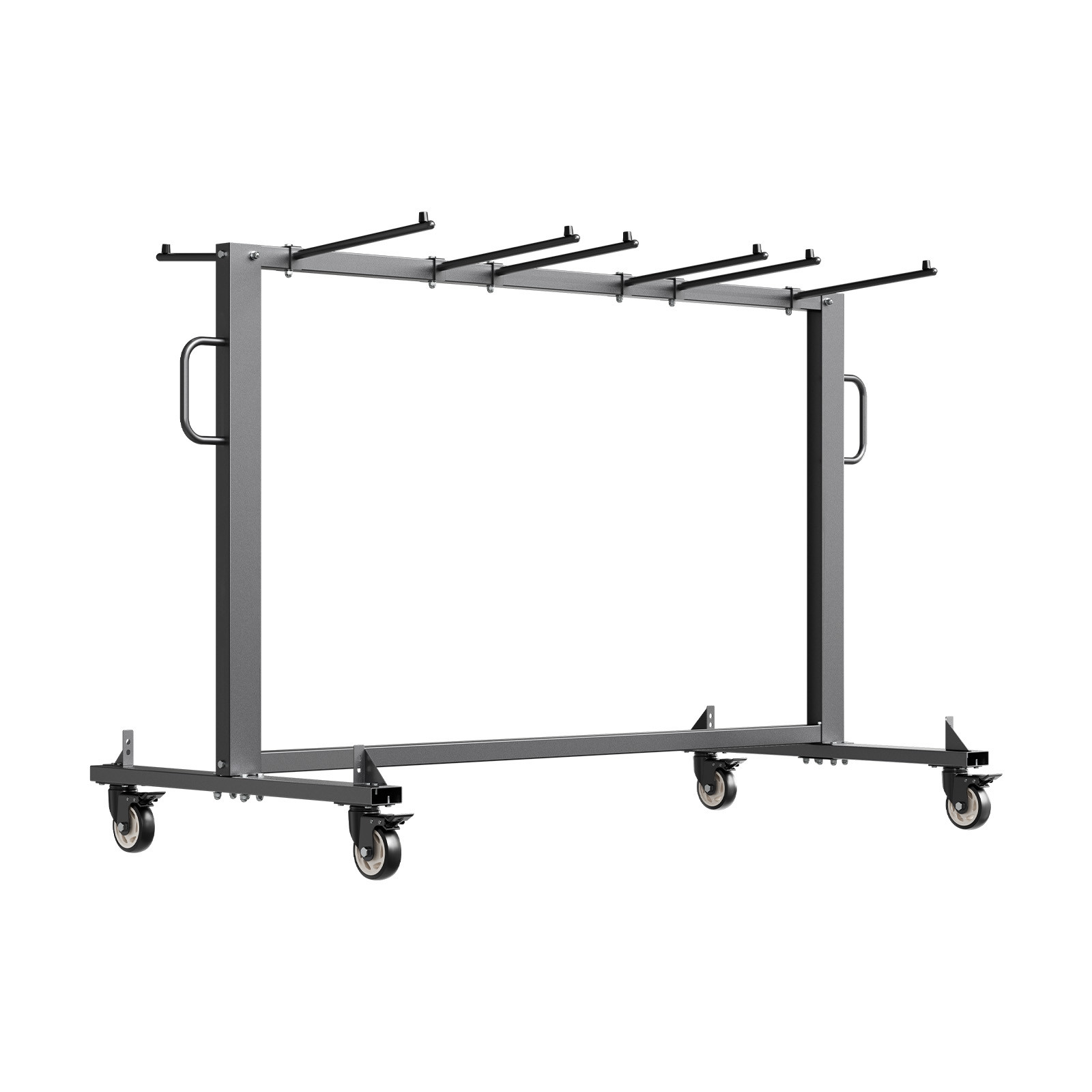 Folding Chair Rack Cart for 42 Chairs or 12 Tables of 400 LBS with Wheels