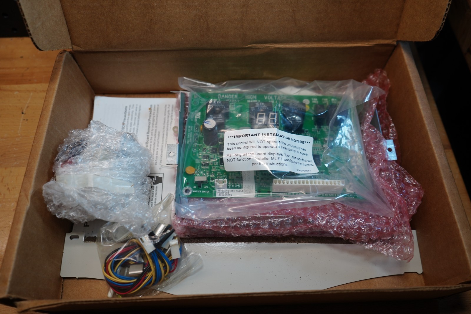 (B) Amana PTAC Control Board Kit RSKP0009 w/ Wiring & Instructions OEM