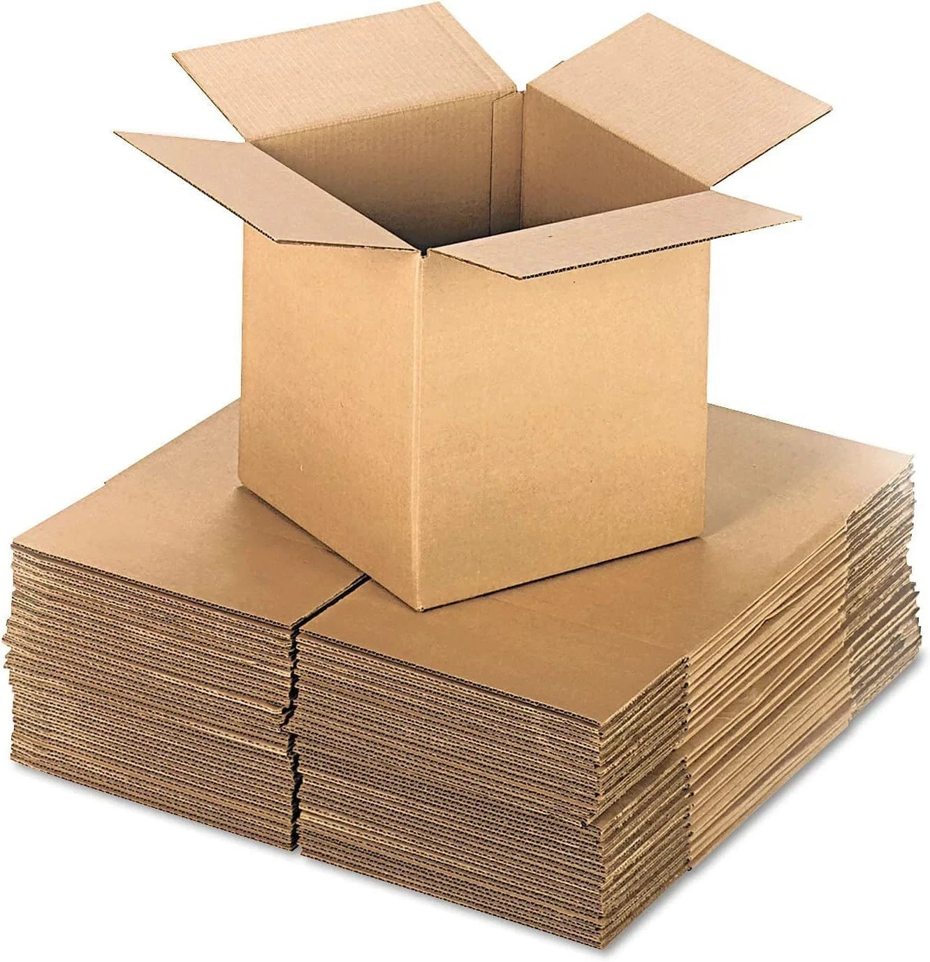100 Pack 4x4x4 Inches Shipping Boxes Corrugated Boxes Small Paper Boxes Mailers