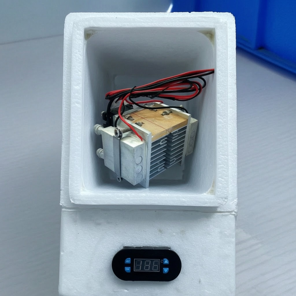 DIY 12V Peltier Cooler Water Cooling Heatsink Module for Refrigeration System