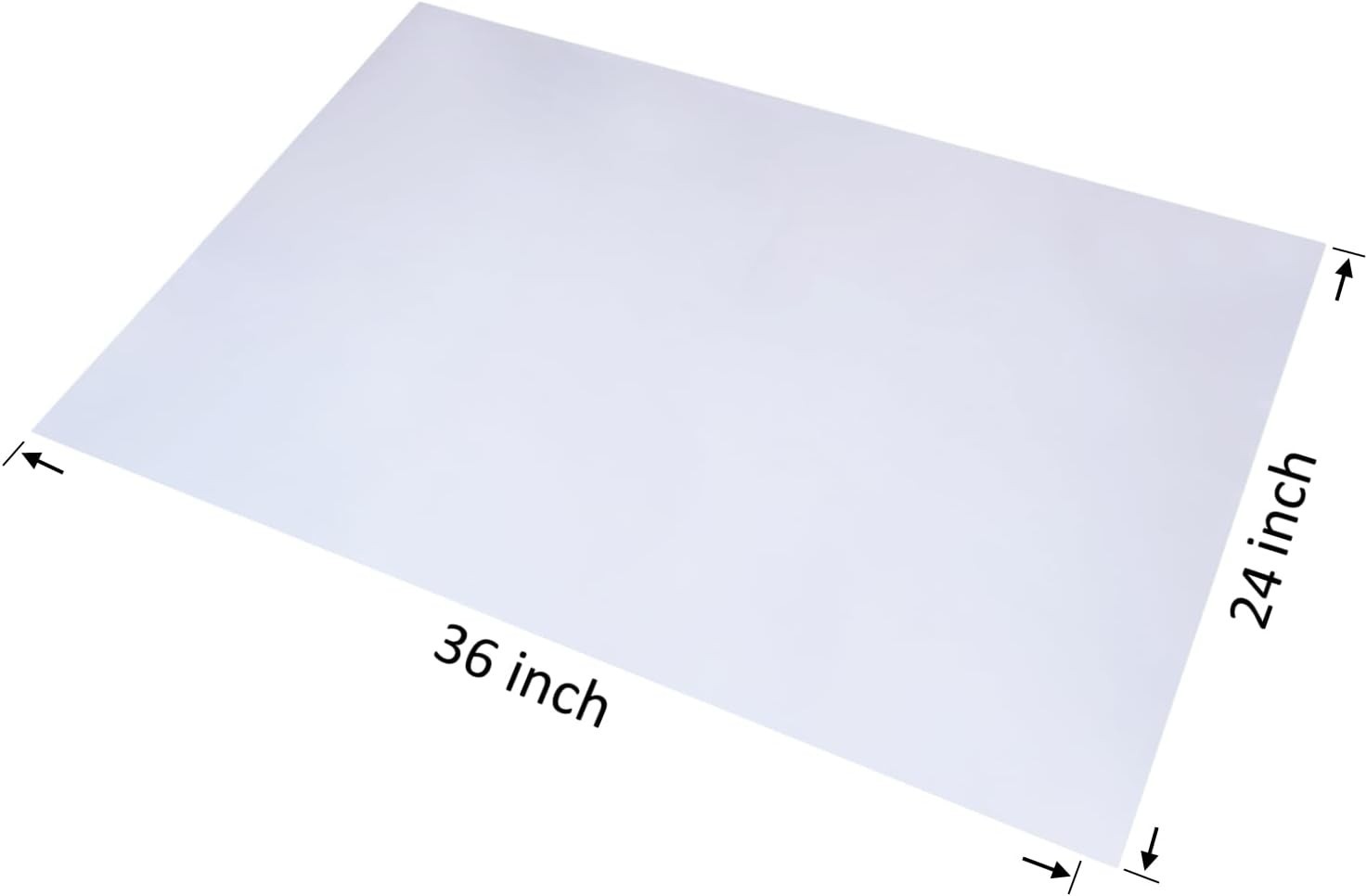 10 CT 24×36 Inch Clear Plastic Flat Open Poly Bags, 1.6 Mil Food-Grade – Grea…