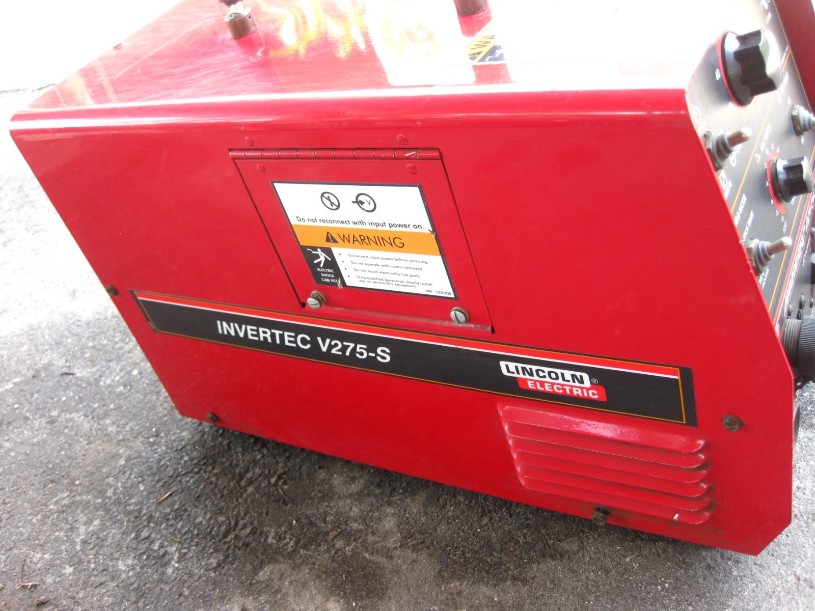 Lincoln Electric Invertec V275-S Stick TIG Welder K2269-1 208/230/460V Tested