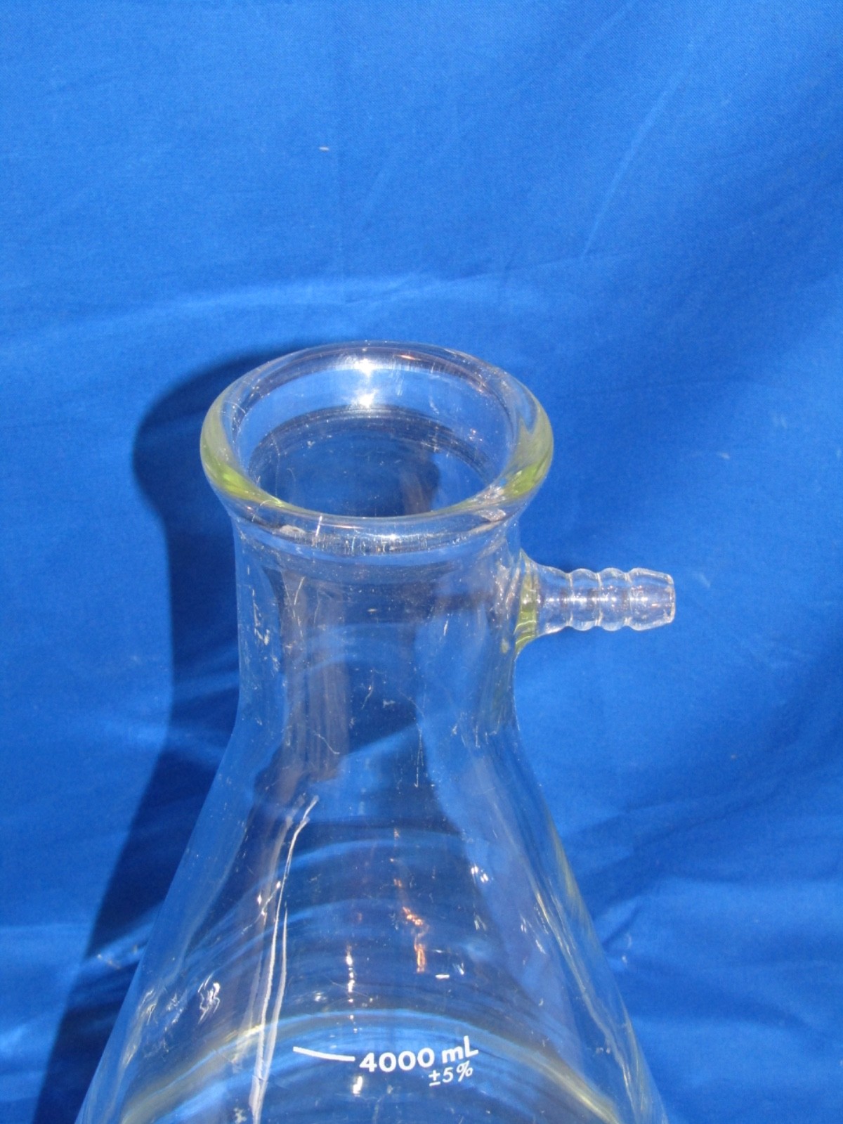 Pyrex 4000ml Glass Filter Flask #5340, Heavy Rim 5340-4000