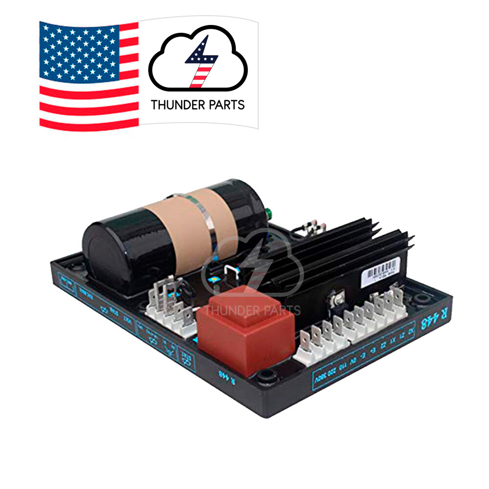Automatic Voltage Regulator AVR Module Card R448 For Leroy Somer Thunder Parts