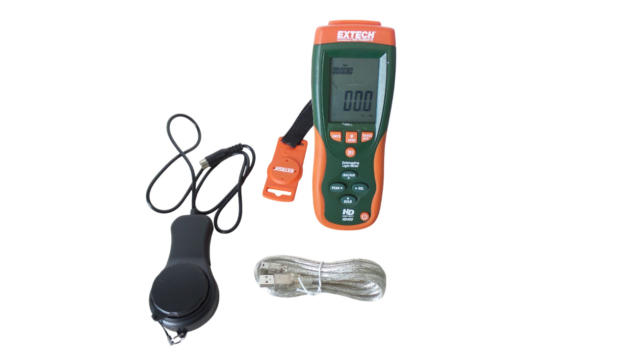 EXTECH HD450 Datalogging Light Meter – Free Shipping
