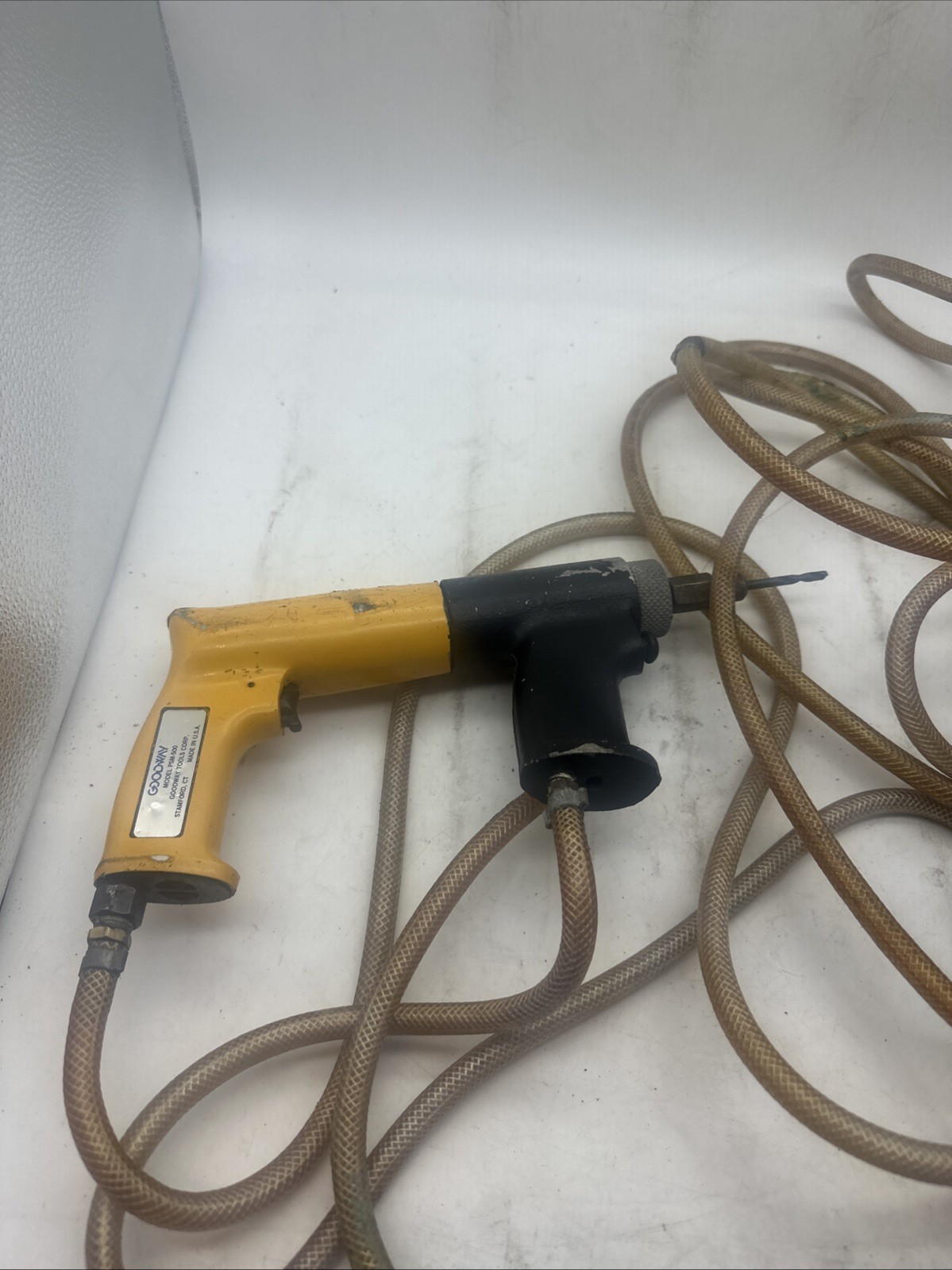 GOODWAY PSM-500 Air Powered Tube Cleaning Drill For Heat Exchanger Cleaning f5