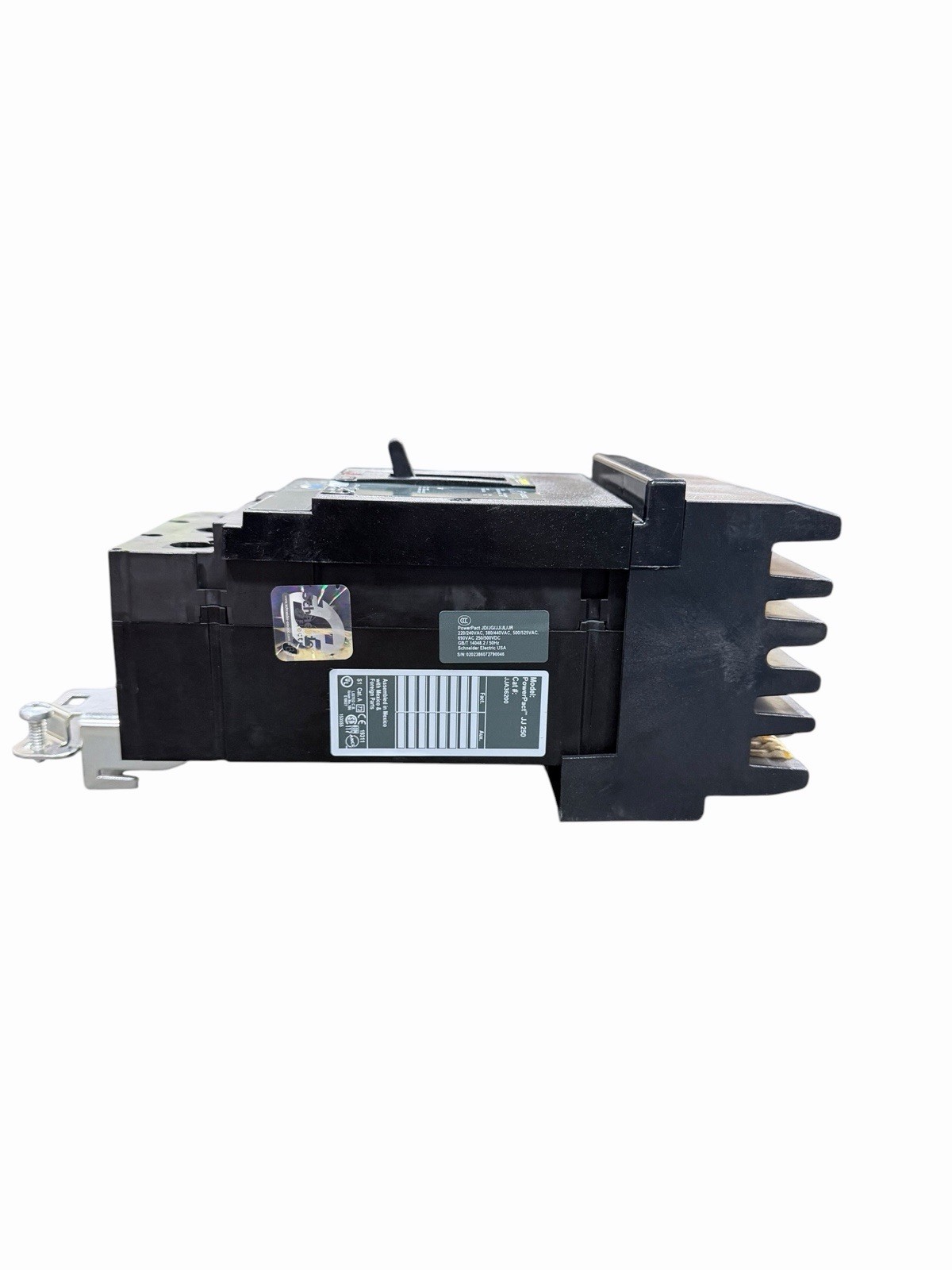 SQUARE D JJA36200 U 200A 600V 3P USED