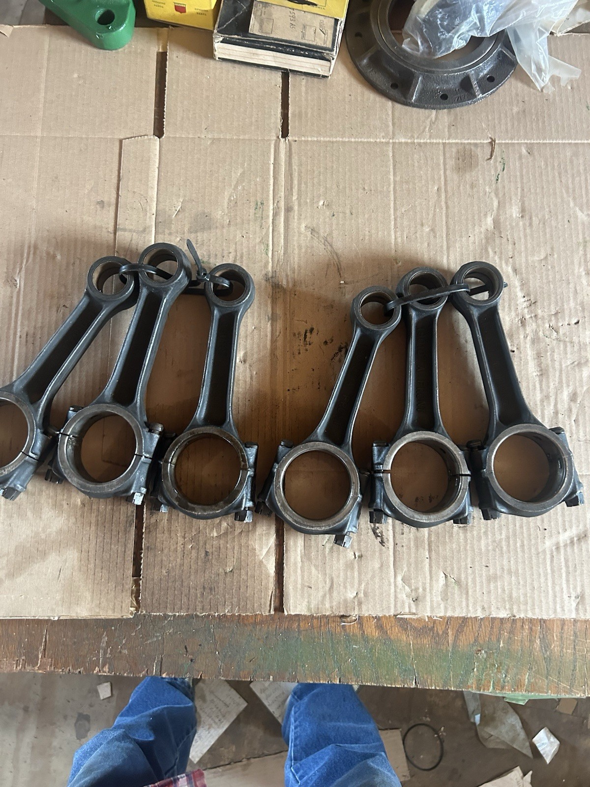 Oliver Tractor 6 Good Connecting Rods Gas And diesel