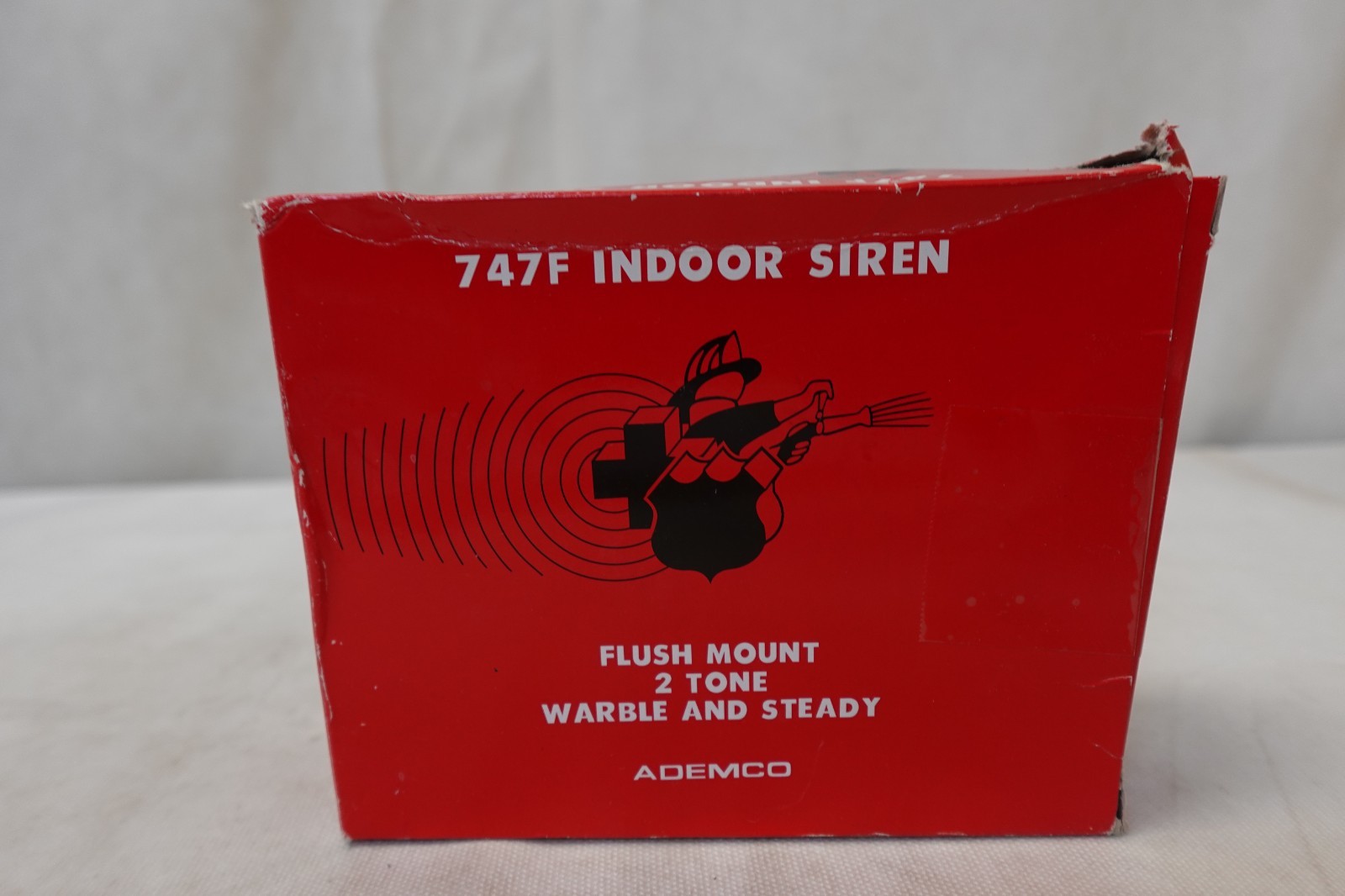 Ademco / Honeywell – 747F Flush Mount Indoor Security Alarm Siren – NIB