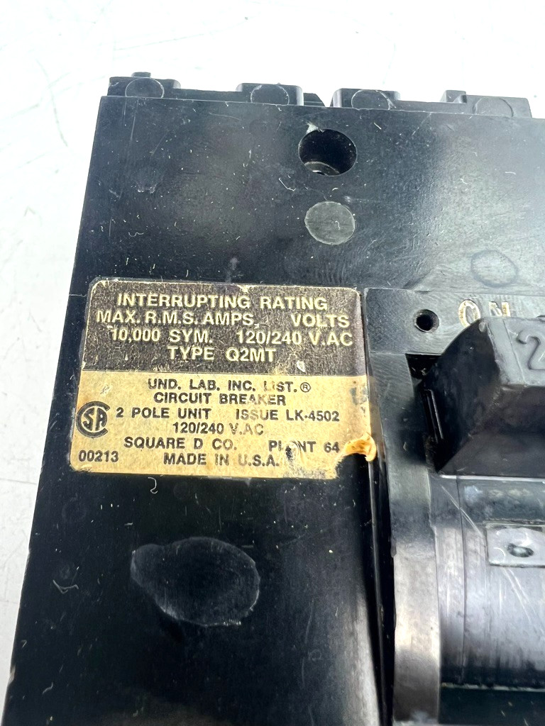 Square D Q2L2200 200 Amp 2 Pole Circuit Breaker Q2L 240V 200A Lugs *NEW IN BOX*
