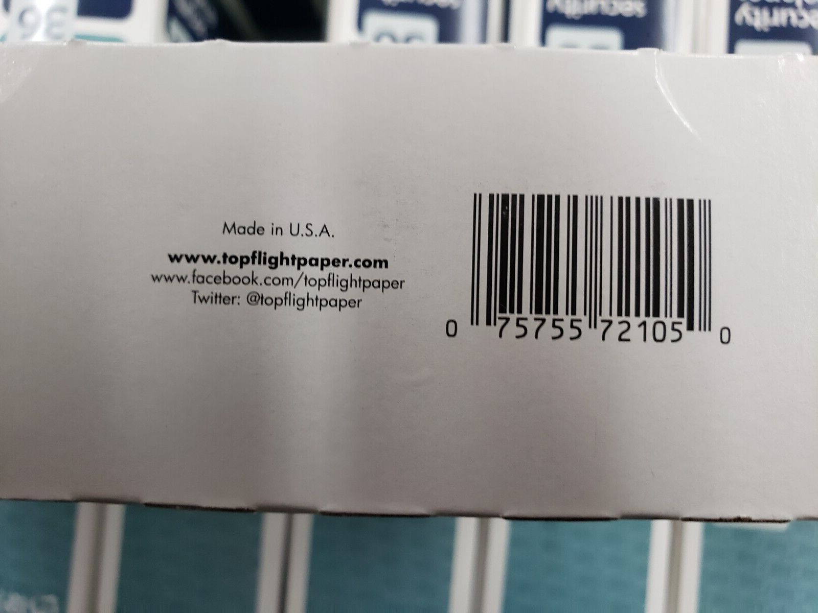 Cs/24 Top Flight #10 Security Envelopes 4.125 x 9.5 Box of 36 (864 Total)