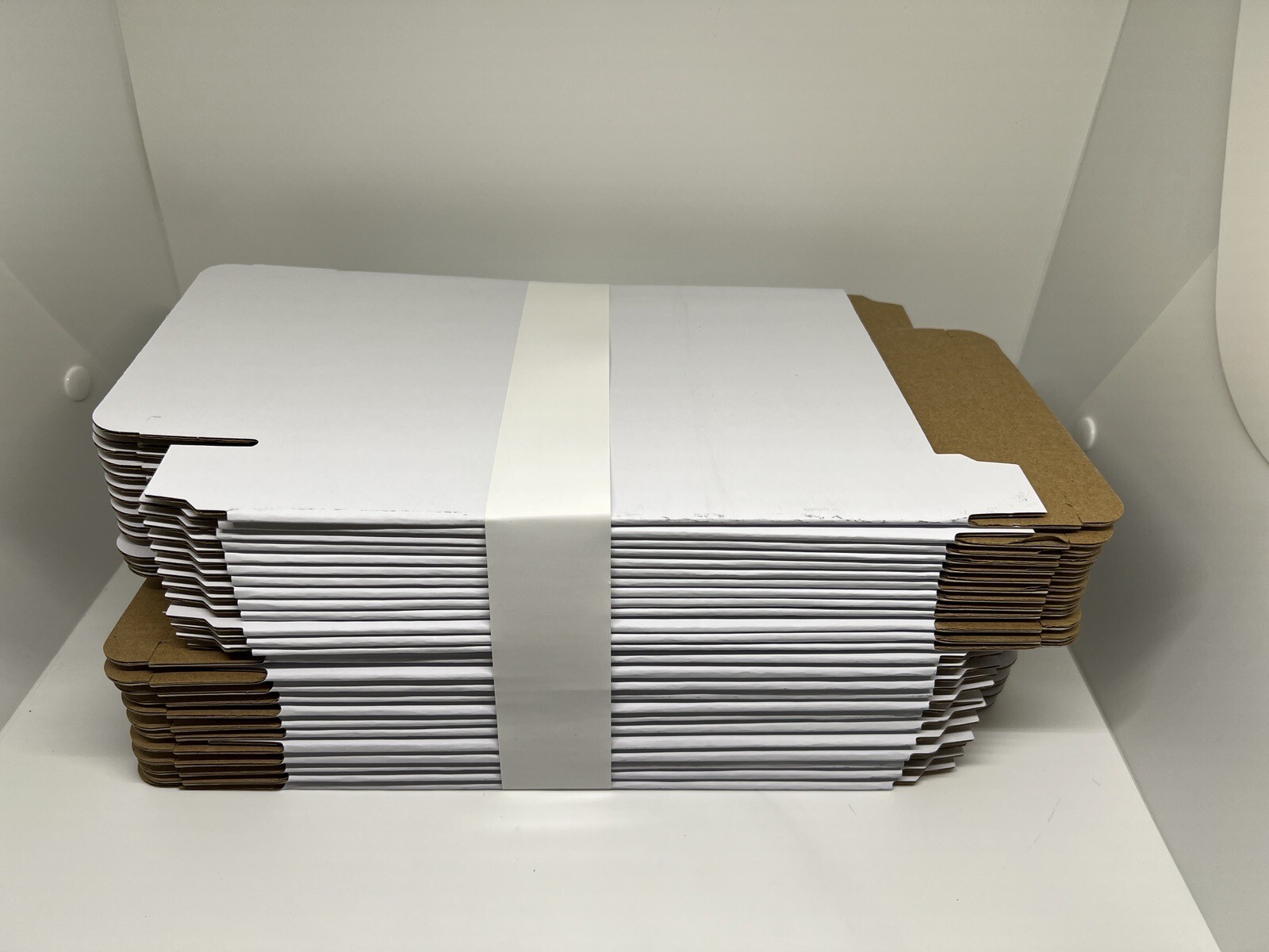 50 PCS 1 2/5″ THICK STURDY CORRUGATED VHS CASE CARDBOARD MAILER BOX, BL11