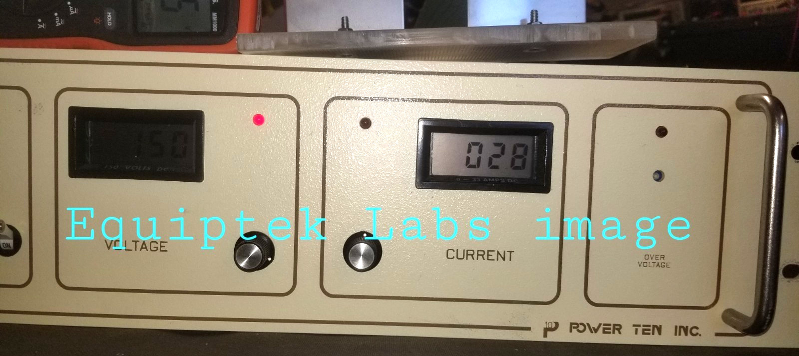 System Power Supply 0 – 150VDC 33ADC 5kW TESTED @ MAX POWER Power Ten 4600D