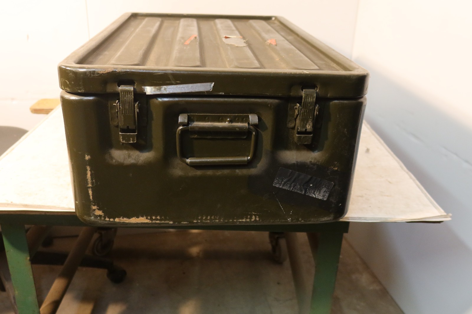 32x20x11 Aluminum Military Medical Chest with Medical Instrument 7 Drawer Unit