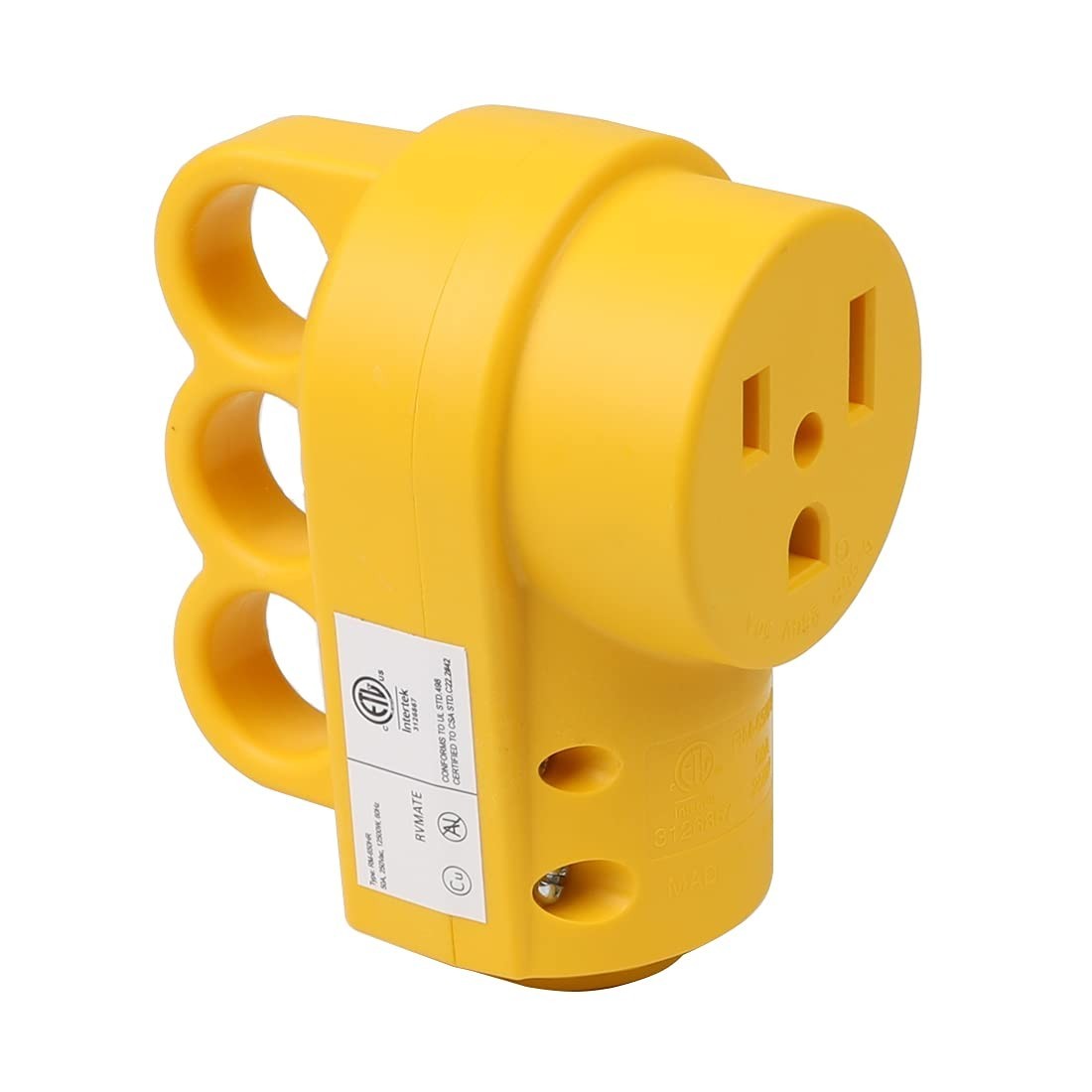 50 Amp Welder Male and Female Plug Kit, NEMA 6-50P/6-30P & 6-50R RV Replacement