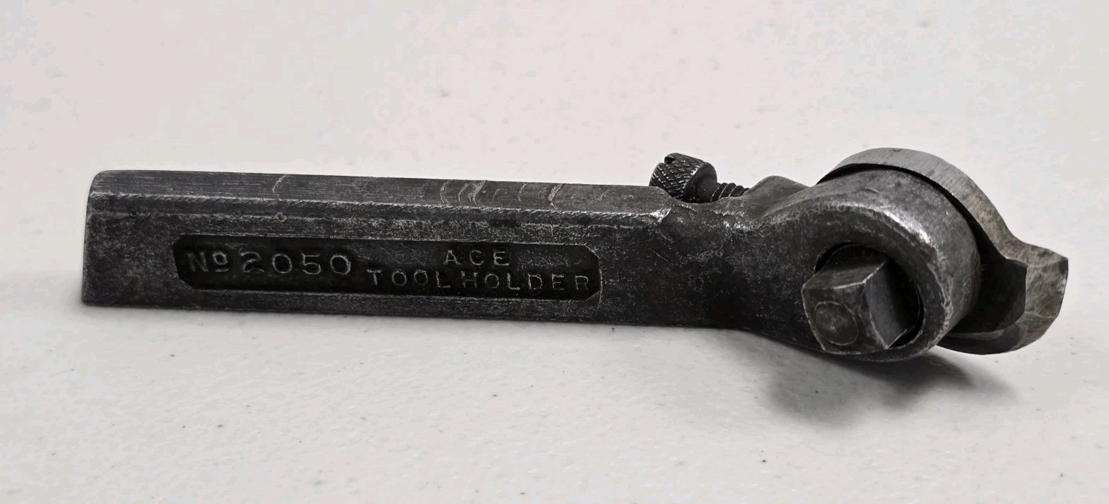 Vintage Armstrong Ace No. 2050 Lathe Straight Cut Off Tool Holder