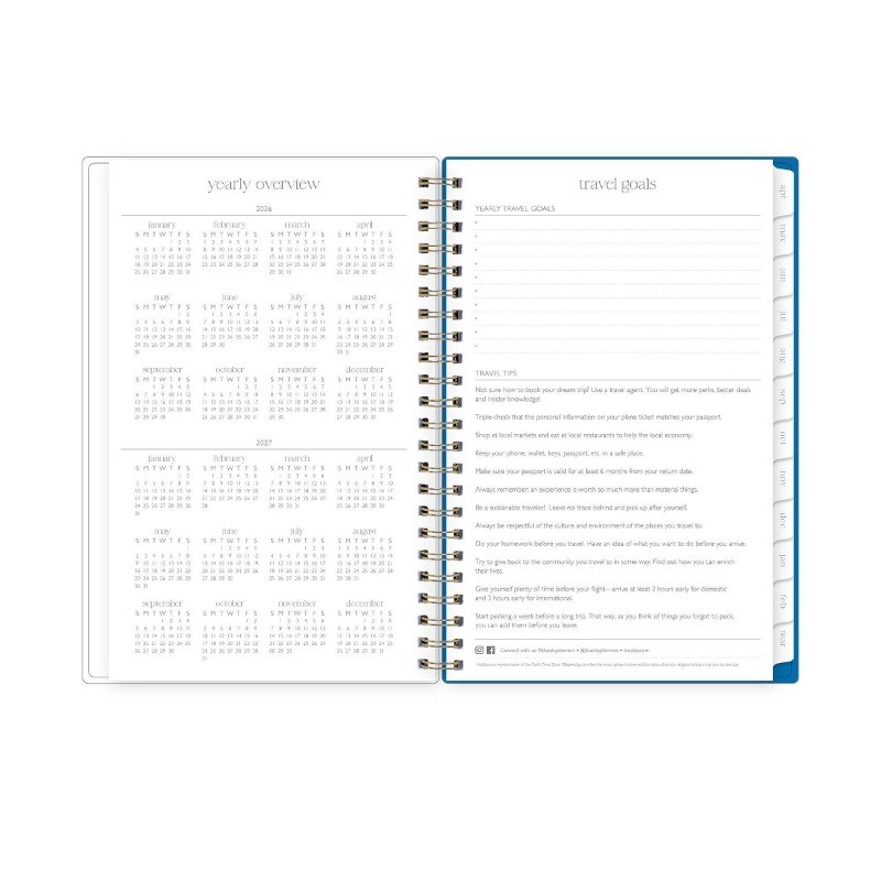 Rhi James for Blue Sky Weekly/Monthly Planner 15 Month Wirebound 5″x8″