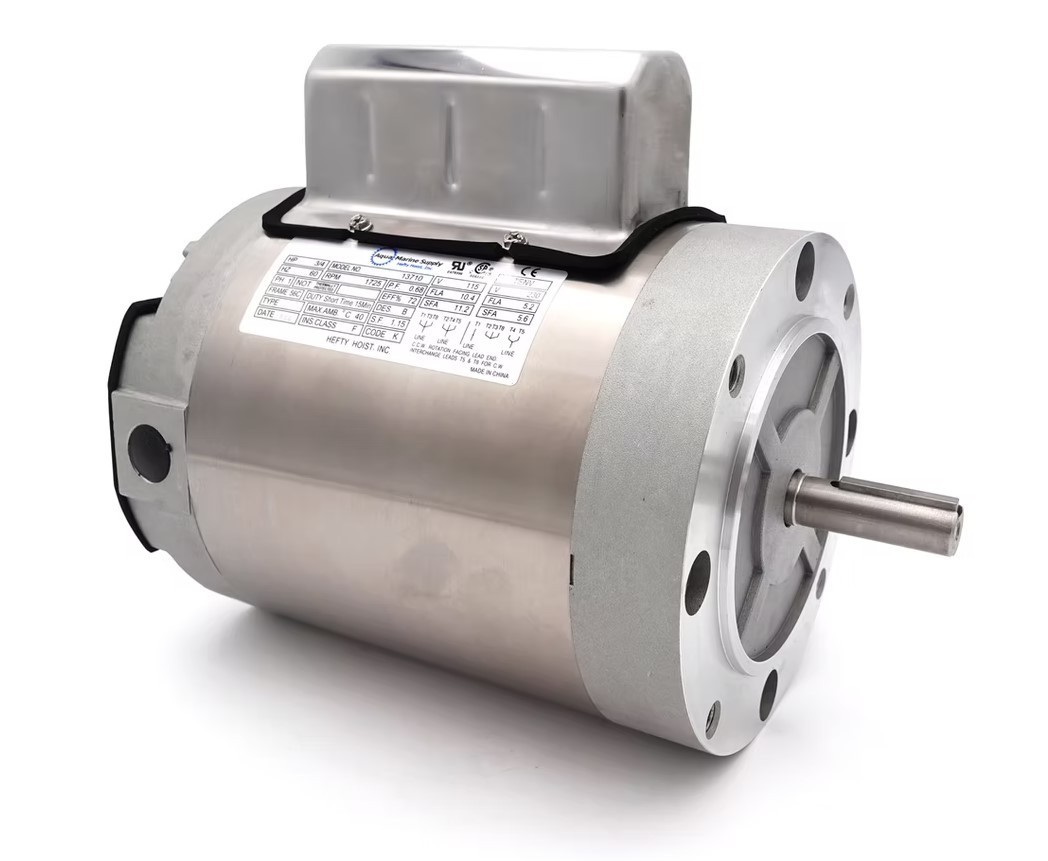 Aqua Marine Hefty Hoist 13710 Boat Lift Motor Kit 3/4HP 115V Prewired Plug In