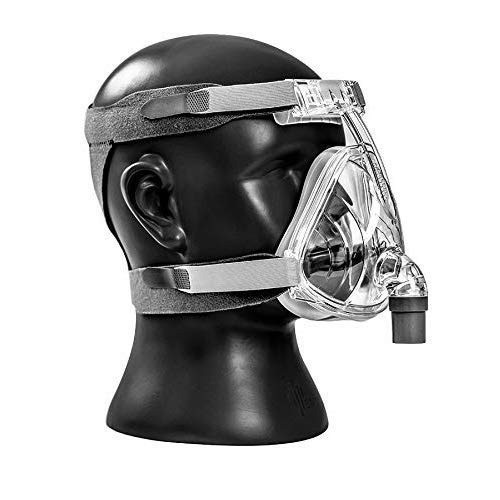 Transparent Silicon Full Face Cover Large Size Head Gear Complete Set Free