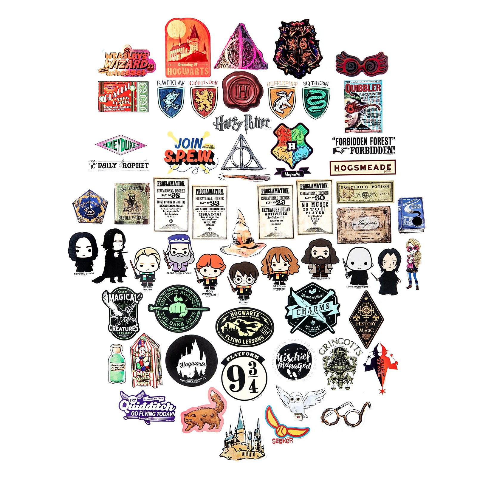 Conquest Journals Harry Potter Ravenclaw Vinyl Stickers, Unique Stickers 1