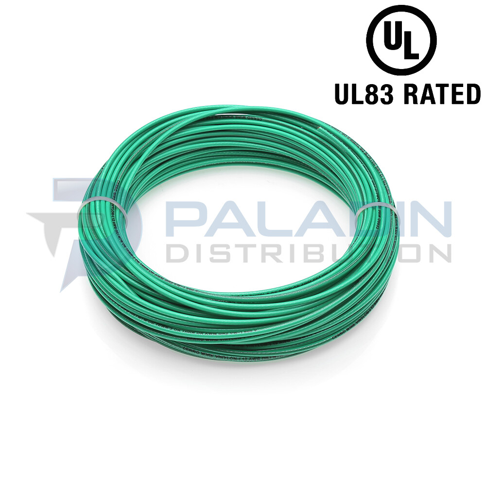 #14 AWG Gauge 600V THHN Solid Copper Wire Multi Colors Available – UL Listed