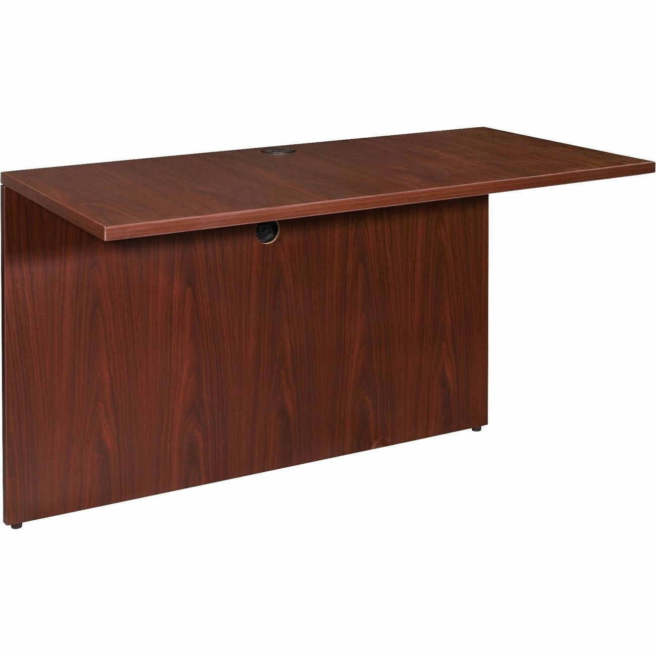 Lorell LLR69391 Essentials Bridge 42″W x 24″D Mahogany